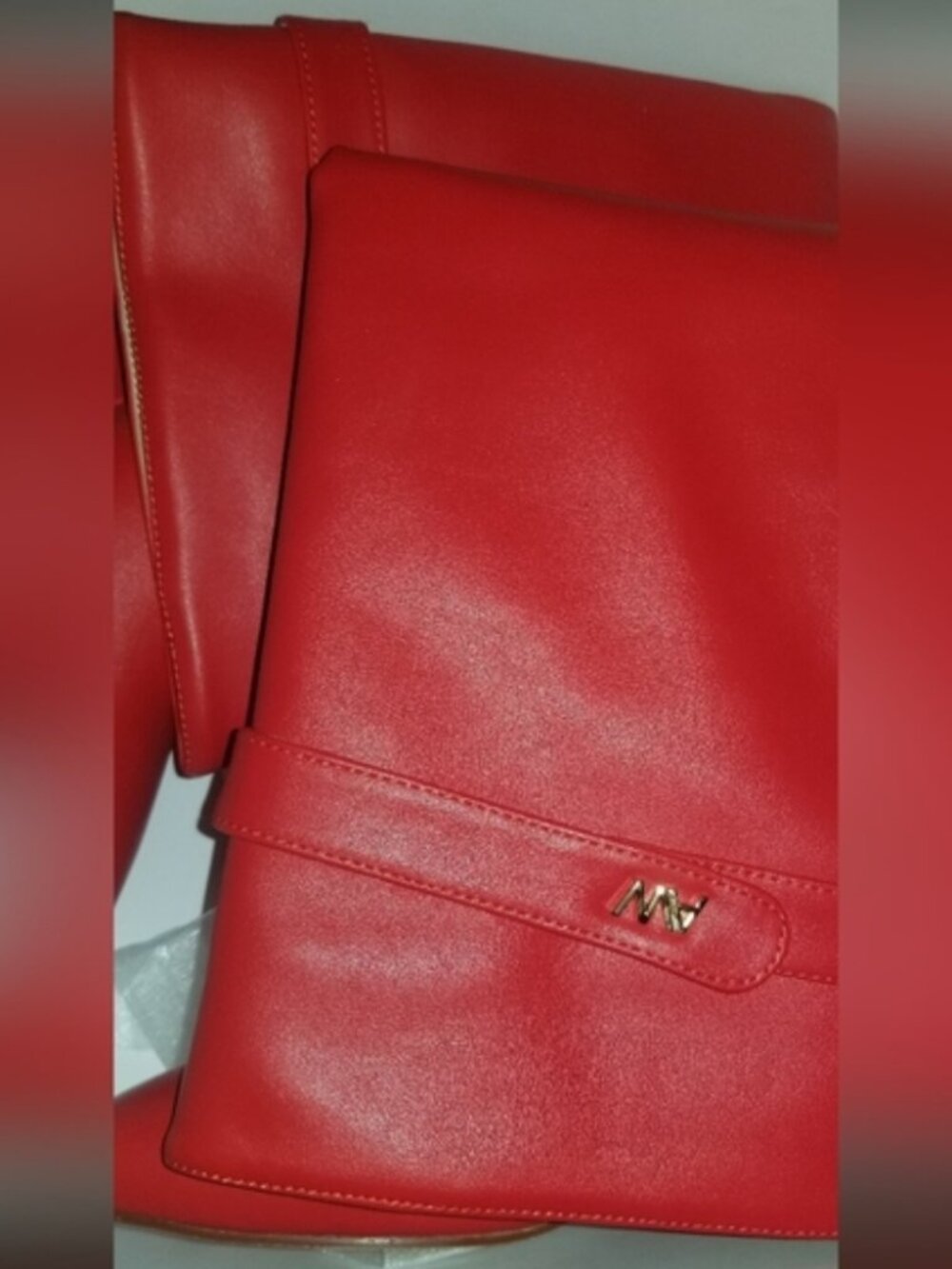 Red Boot & Waist Bag